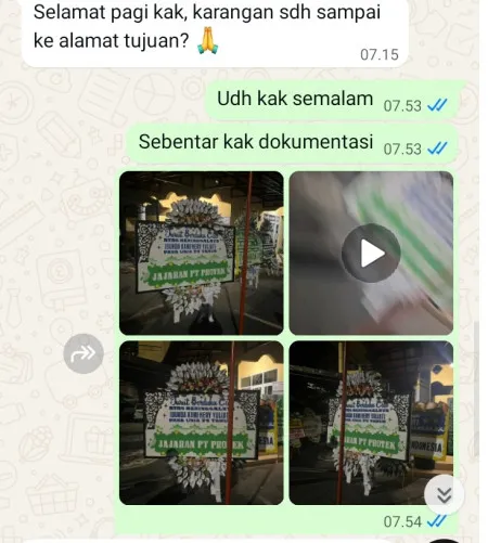Pengiriman Papan Bunga Selamat Cluster The Mozia Bsd