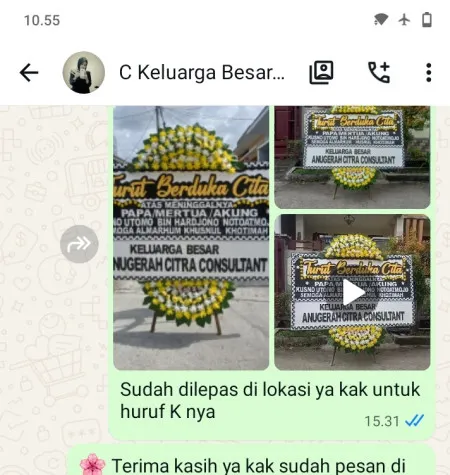 Pengiriman Papan Bunga Duka Cluster The Mozia Bsd