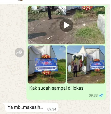 Pengiriman Karangan Bunga Cluster The Mozia Bsd