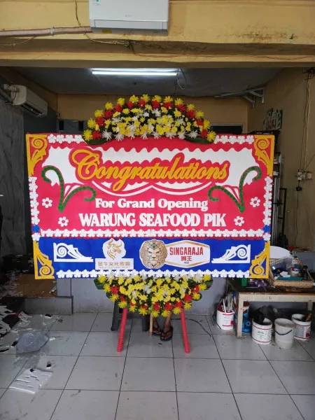 Papan Bunga Ucapan Selamat Cluster The Mozia Bsd