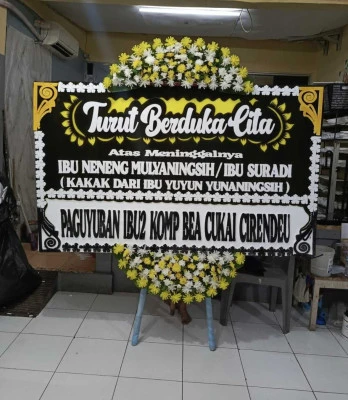 Papan Bunga di Cluster The Mozia Bsd
