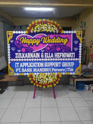 Papan Bunga di Cluster The Mozia Bsd